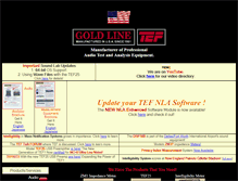 Tablet Screenshot of gold-line.com