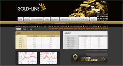 Desktop Screenshot of gold-line.ro